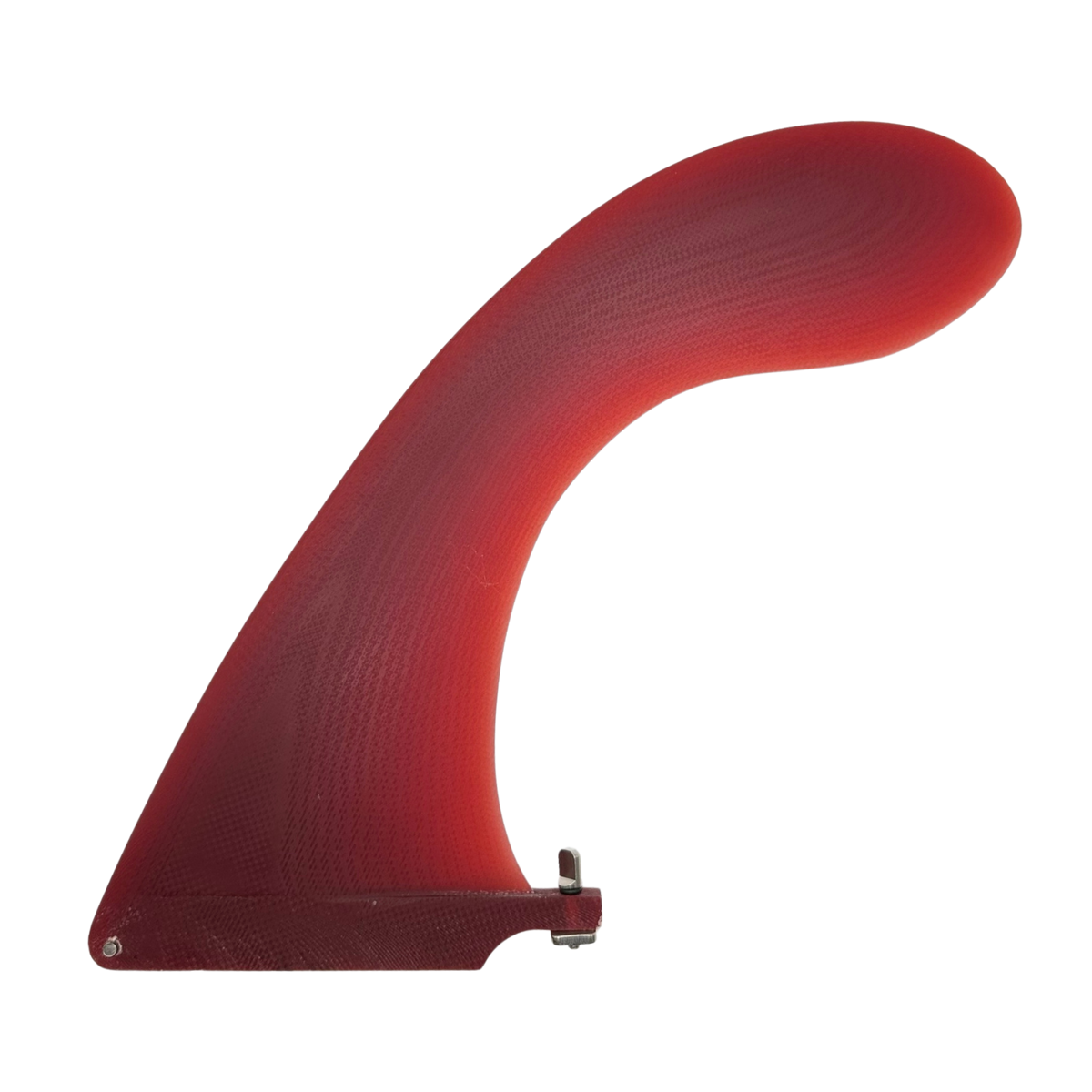 GUZI 9.5" Single Fin – Red Fade