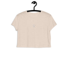 Load image into Gallery viewer, Crop Embroidered Tee