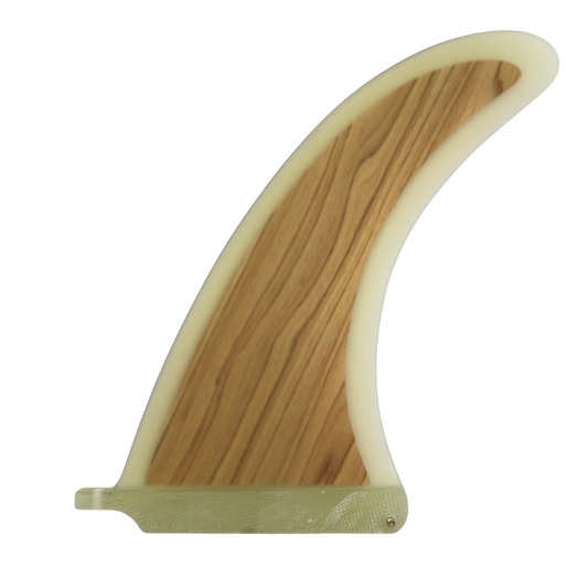 GUZI 10" Single Fin – Wood Veneer